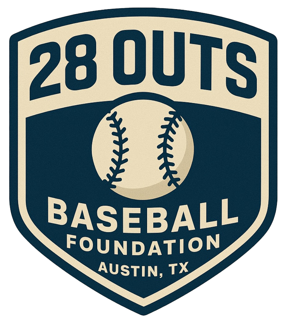 Youth baseball team practicing with coach